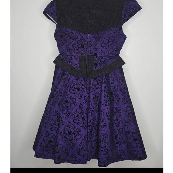 Once Upon A Time Regina goth Purple Dress Plus Size - Picture 3 of 6